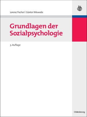 cover image of Grundlagen der Sozialpsychologie